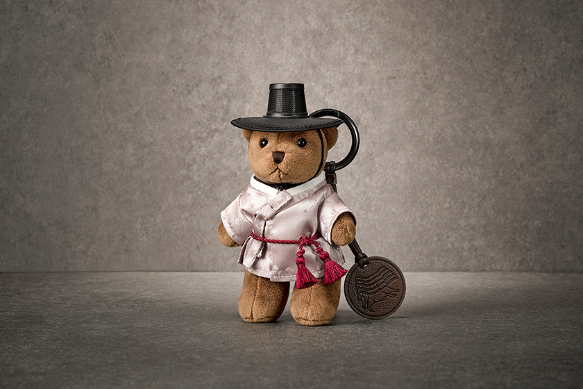 Shilla Bear X Korean Tradition Keyring
